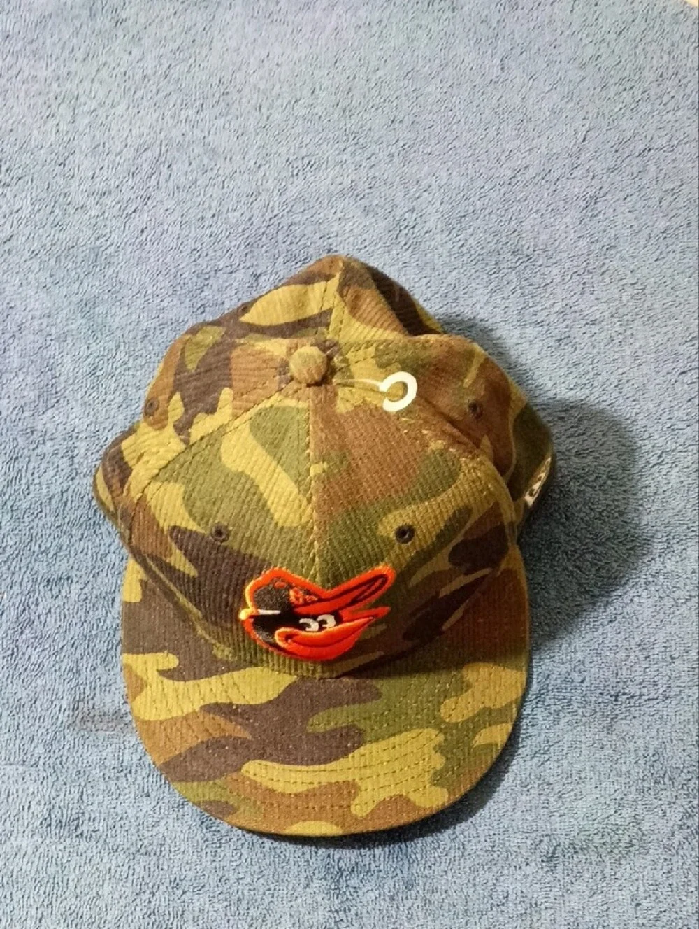 Baltimore Orioles Camo New Era Fitted Hat